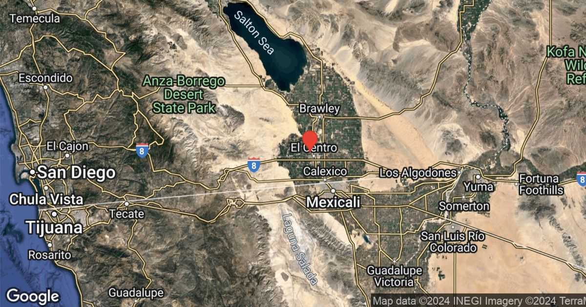 Series Of Quakes Hit Near El Centro, Residents Report Night Of Tremors