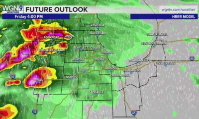 Severe Storms And Tornado Warnings Hit Chicago Area