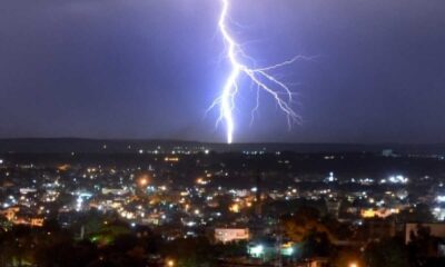 Severe Thunderstorms And Lightning Strike Cause Chaos In Sydney