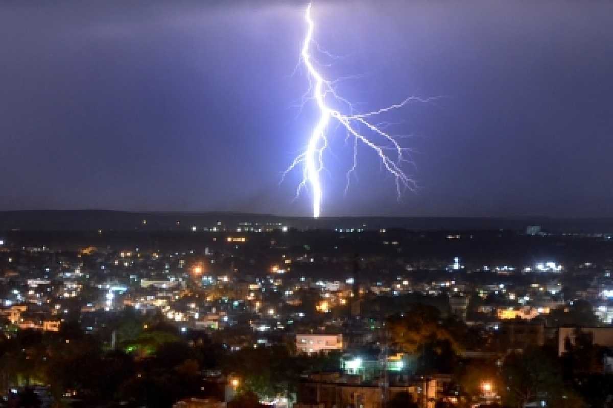 Severe Thunderstorms And Lightning Strike Cause Chaos In Sydney