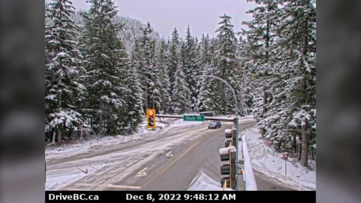 Snowfall Warning Issued For B.c.'s Lower Mainland And Sea To Sky Highway