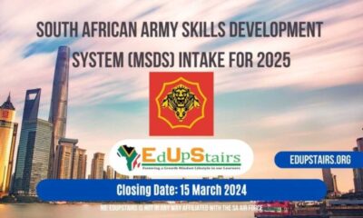 South African Military Health Service Opens Applications For 2025 Military Skills Development System