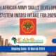 South African Military Health Service Opens Applications For 2025 Military Skills Development System