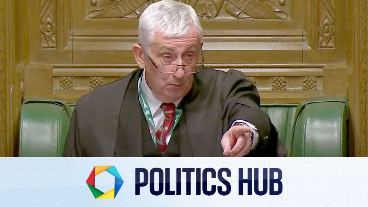 Speaker Faces Backlash Over Gaza Ceasefire Motion Selection In Commons Chaos