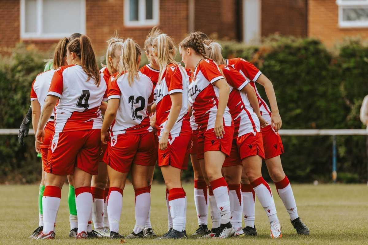 Stevenage Fcw Secure Dominant Victory Over Afc Dunstable In Erwfl Premier Division