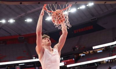 Syracuse Center Peter Carey Cleared To Play After Concussion