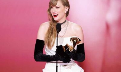 Taylor Swift Makes History At The Grammys With Record Win And Album Announcement