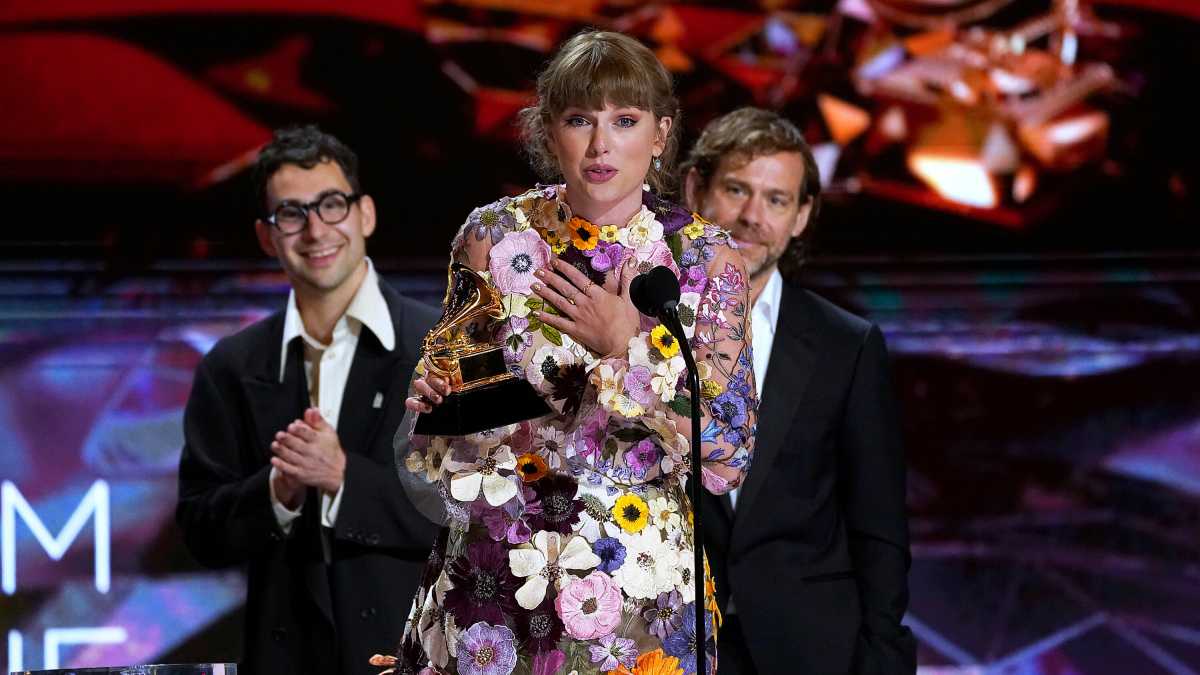 Taylor Swift Wins Album Of The Year At The Grammys