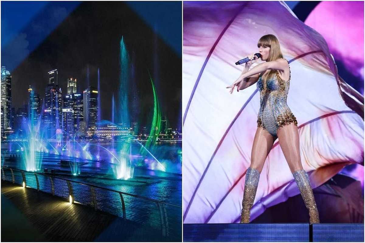 Taylor Swift's Eras Tour Energizes Fans At Marina Bay Sands