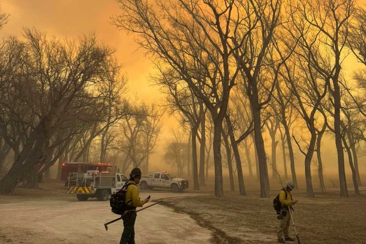 Texas Panhandle Wildfires Prompt Disaster Declarations And Evacuations