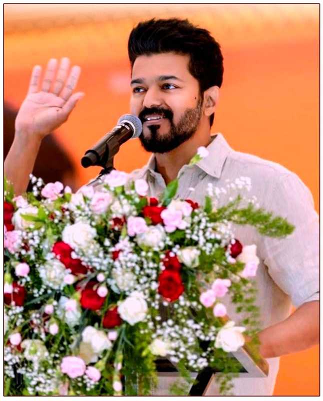 Thalapathy' Vijay Announces Political Entry With Tamizhaga Vetri Kazhagam Party