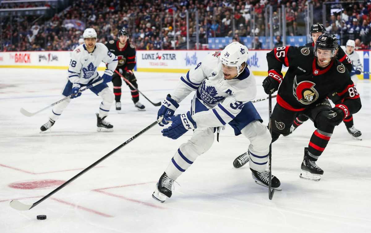 Toronto Maple Leafs Secure Victory Against Ottawa Senators In Intense Matchup