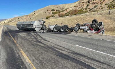 Tow Truck Mistakenly Drives Off Cliff, Temporarily Closes Highway 193