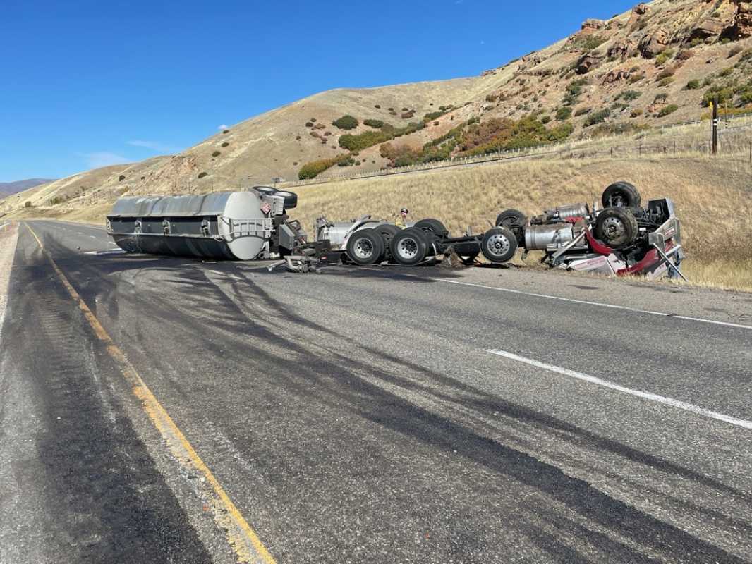 Tow Truck Mistakenly Drives Off Cliff, Temporarily Closes Highway 193