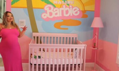 Trisha Paytas Reveals 'malibu Barbie' Nursery In Los Angeles Mansion