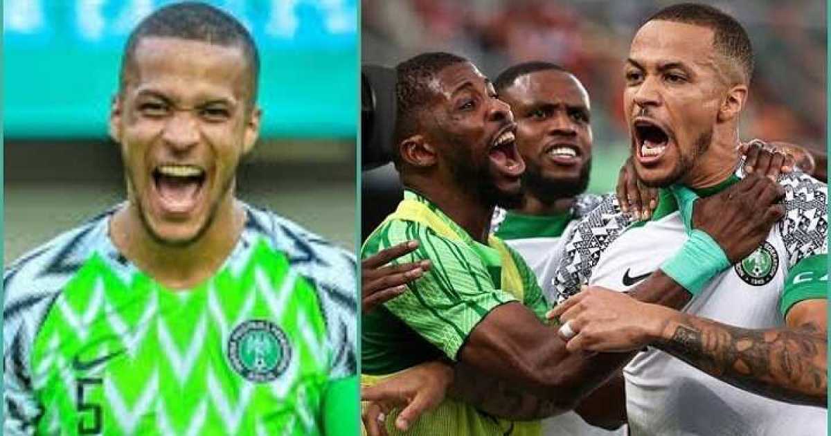 Troost Ekong's Penalty Goal Sparks Excitement As Super Eagles Take On South Africa