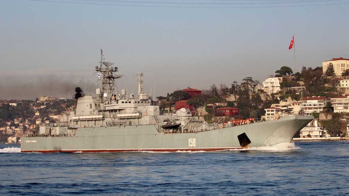 Ukrainian Forces Sink Russian Amphibious Ship Caesar Kunikov Off Crimean Coast