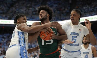 Unc's Rj Davis Scores Career High 42 Points In Victory Against Miami