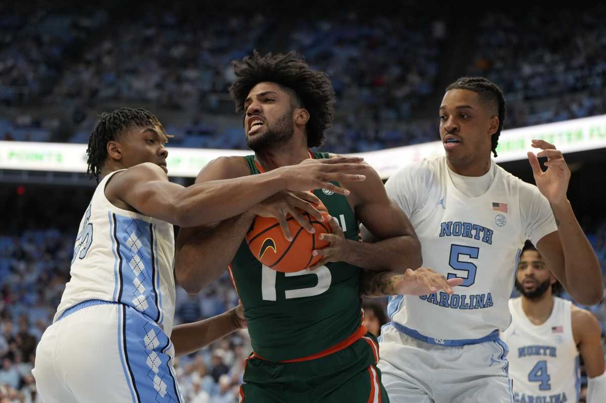 Unc's Rj Davis Scores Career High 42 Points In Victory Against Miami