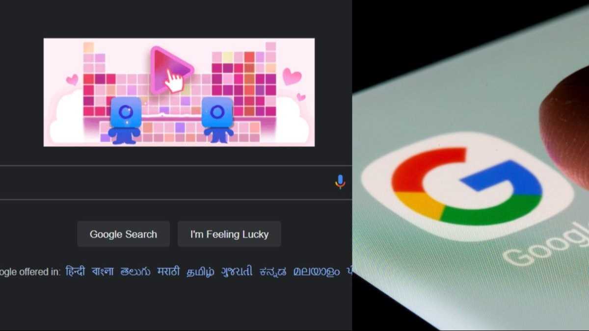 Valentine's Day Google Doodle Takes A Scientific Approach To Love Chemistry