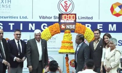 Vibhor Steel Tubes Shares Soar 181% On Nse Debut