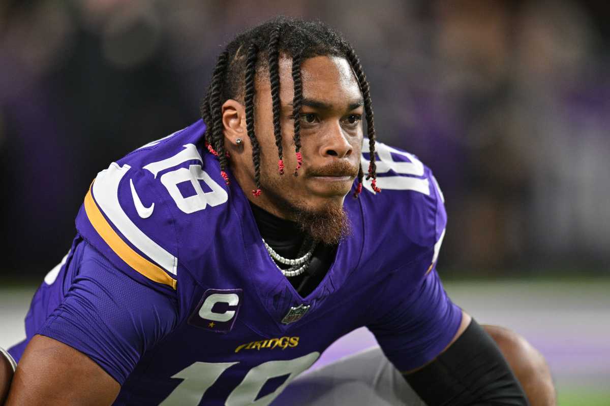 Vikings Gm Dismisses Speculation Of Trading Star Receiver Justin Jefferson