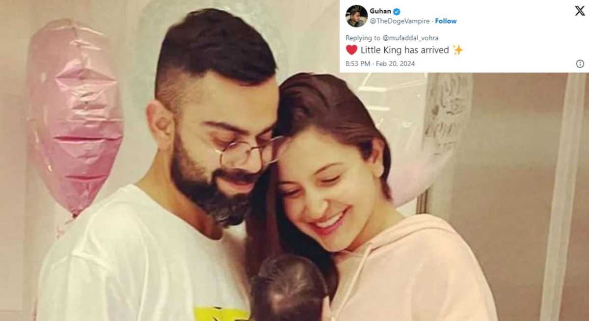 Virat Kohli And Anushka Sharma Welcome Baby Boy 'akaay'