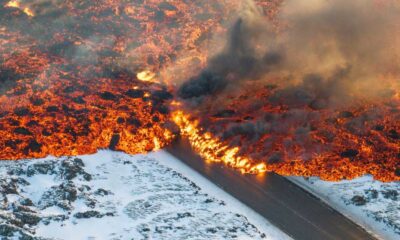 Volcanic Eruption In Iceland Disrupts Hot Water Supply And Threatens Power Plant