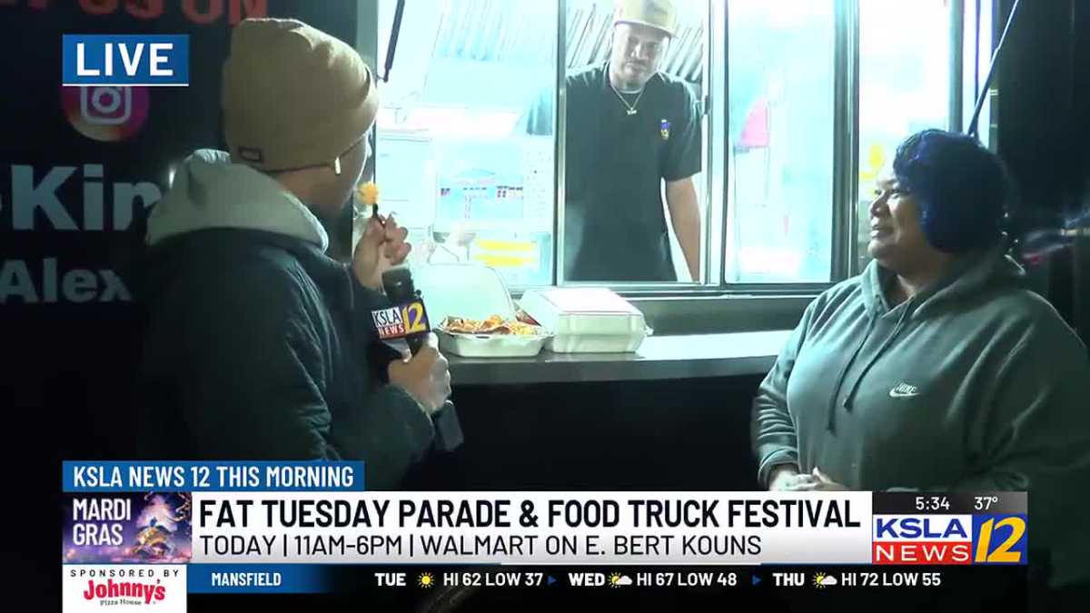 Walmart Hosts Mardi Gras Fat Tuesday Parade & Food Truck Festival In Shreveport