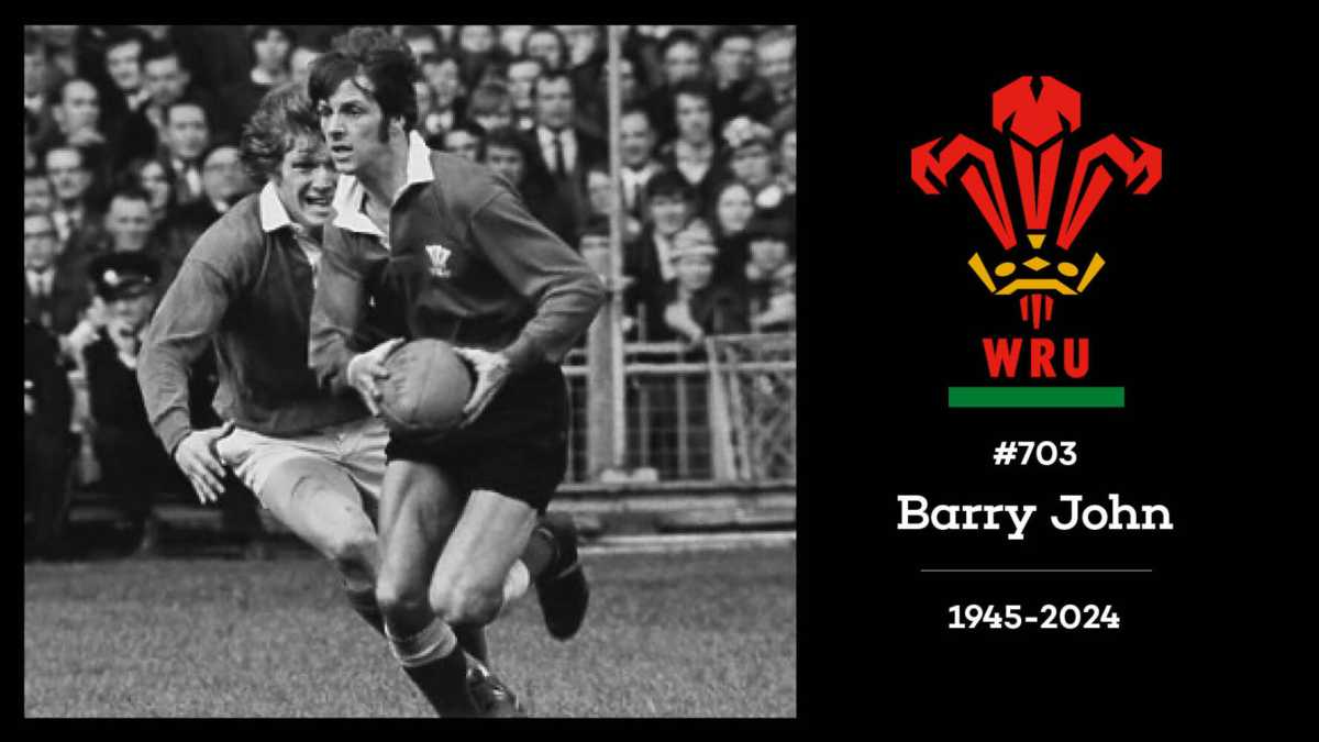 Welsh Rugby Legend Barry John Passes Away At 79