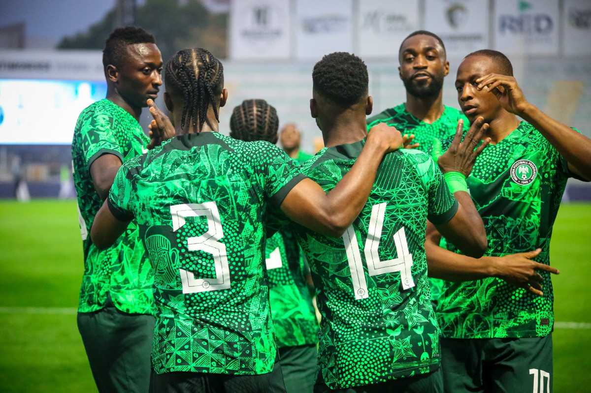 Younger Sibling Of Super Eagles Player Terem Moffi Excitedly Watches Him Play For The National Team