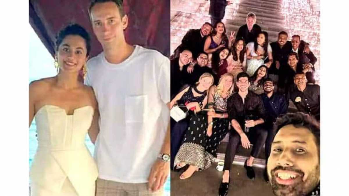 Actor Taapsee Pannu Ties The Knot With Badminton Player Mathias Boe In Intimate Udaipur Wedding