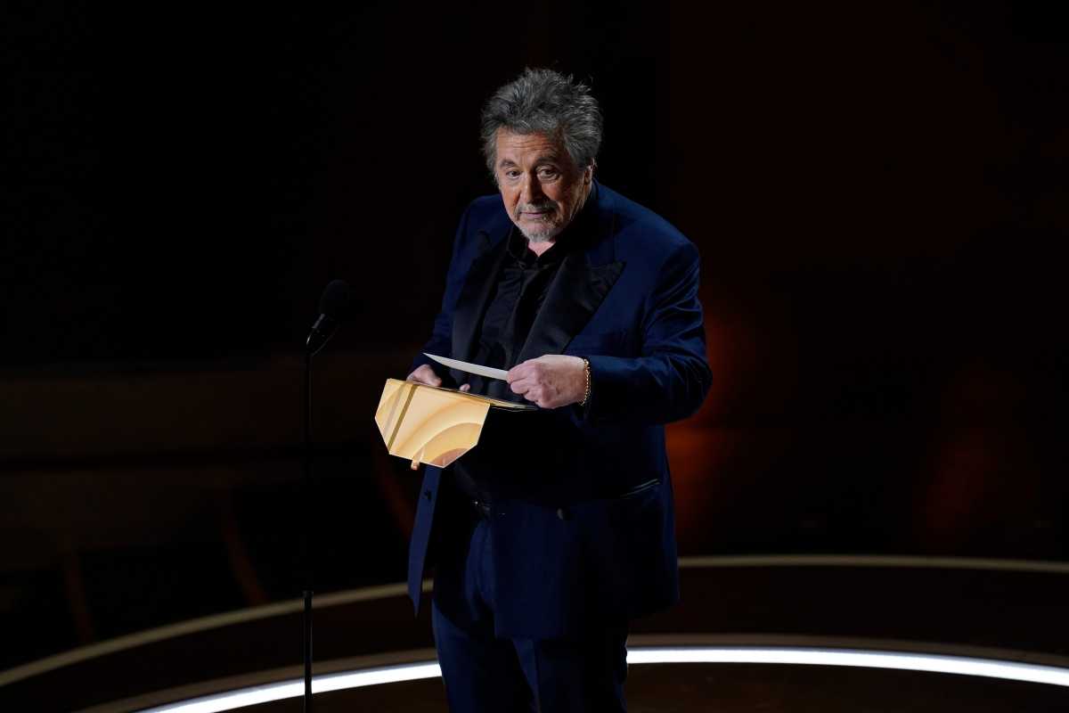 Al Pacino Presents Best Picture At 2024 Oscars In Surprise Announcement