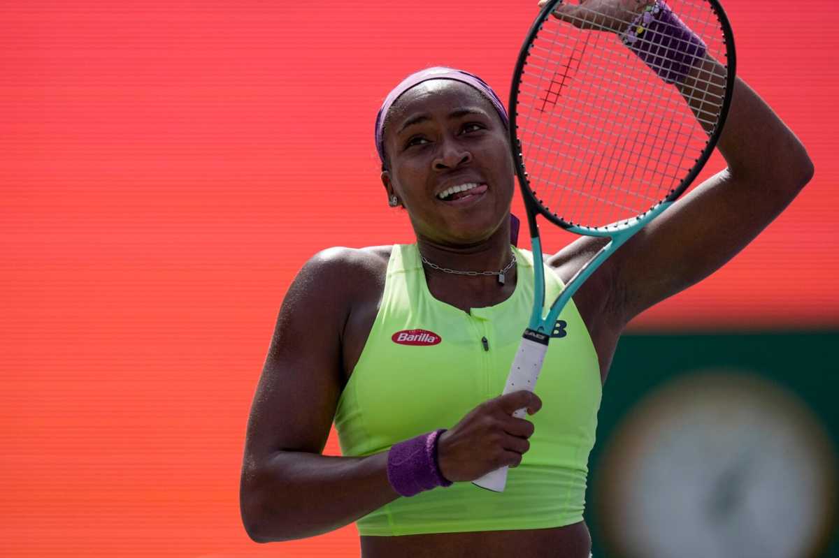 American Coco Gauff Advances To Indian Wells Women's Singles Final Amid Weather Challenges