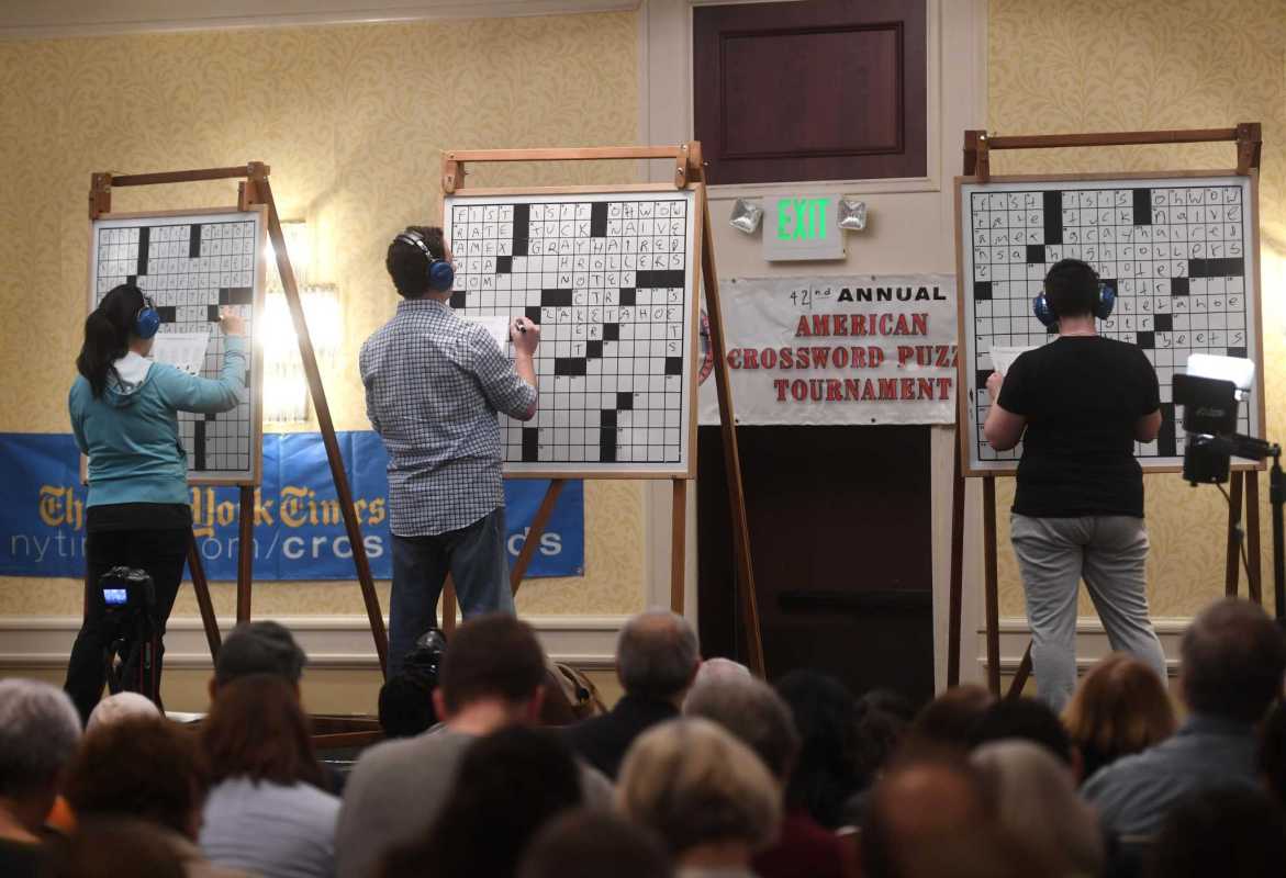 Annual American Crossword Puzzle Tournament Filled With Punny Homophones