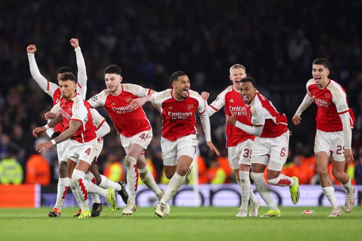 Arsenal Progress To Uefa Champions League Quarter Finals After Victory Over Porto: An Inside Look At Mikel Arteta's Reactions