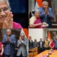 Author Sudha Murty Oath Taking Ceremony In Rajya Sabha With Narayana Murthy