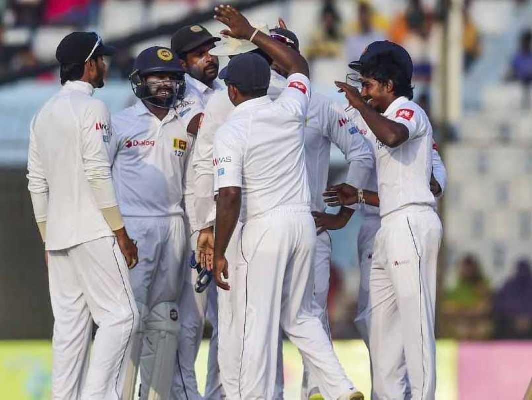 Bangladesh Struggles Against Sri Lanka In The First Test Match Of The Series