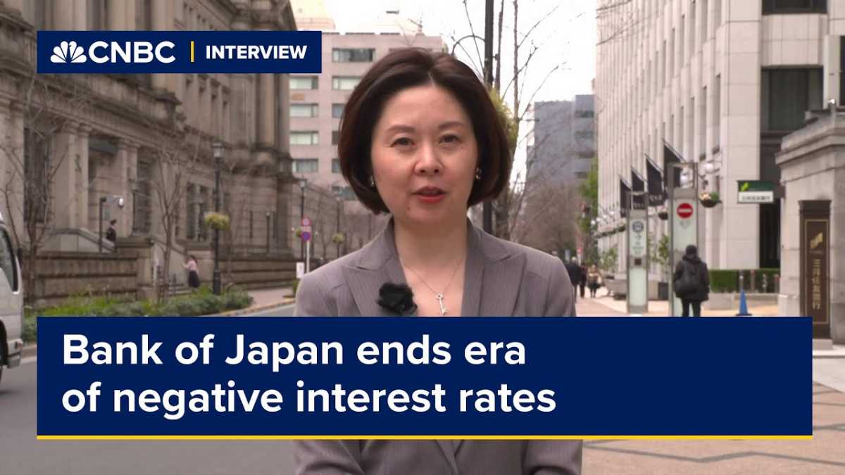 Bank Of Japan Ends Negative Interest Rates Era With Historic Rate Hike