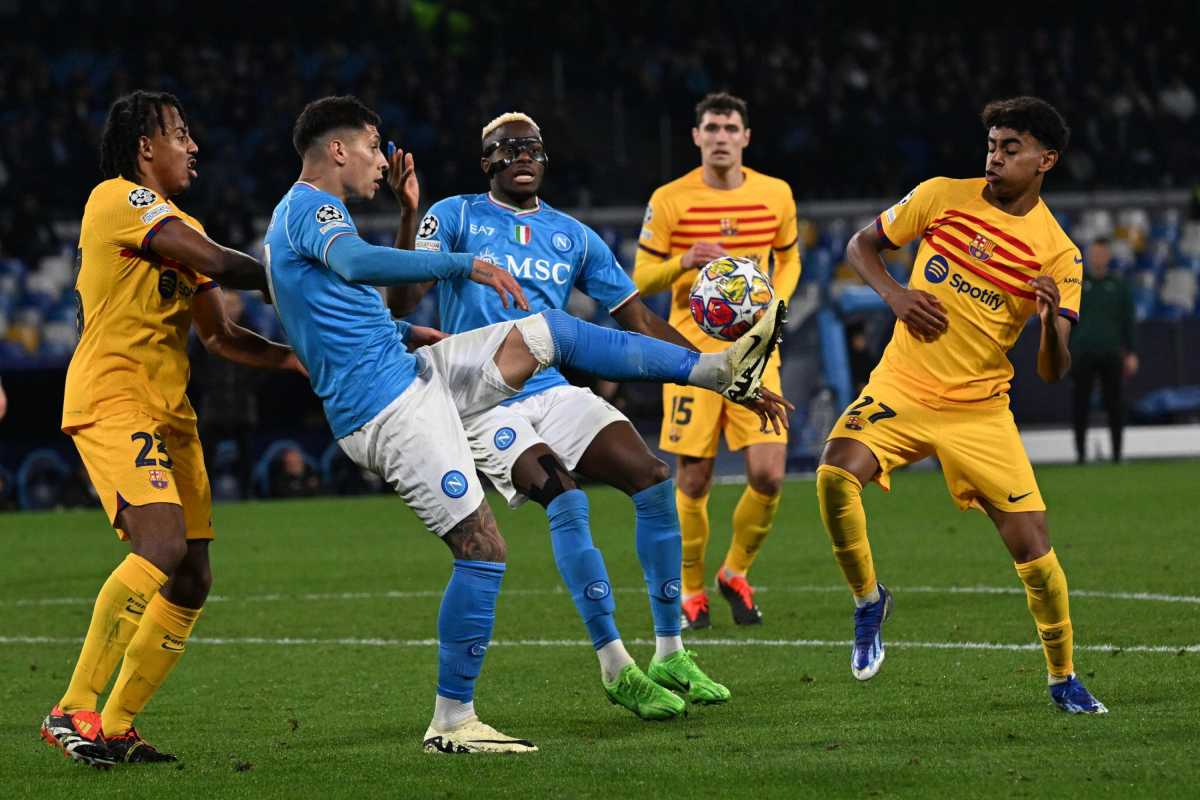 Barcelona And Napoli Square Off In Champions League Showdown