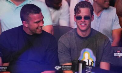 Bengals Joe Burrow And Sam Hubbard Attend Ufc 299 In Miami