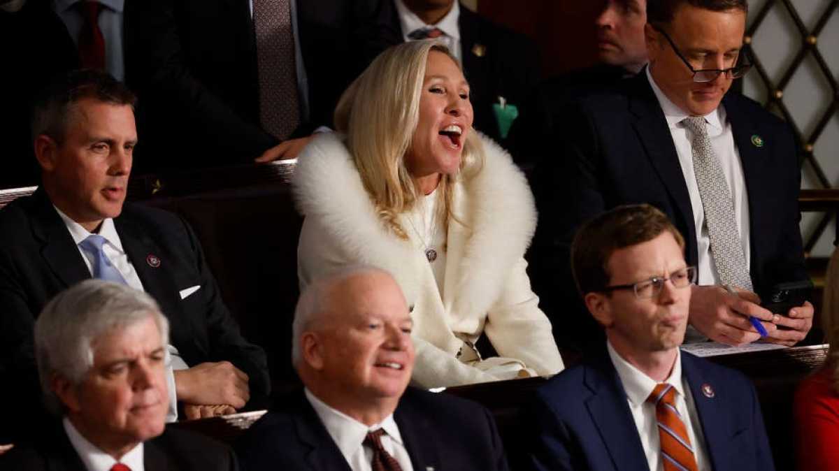 Biden Responds To Heckling By Rep. Marjorie Taylor Greene During State Of The Union Address