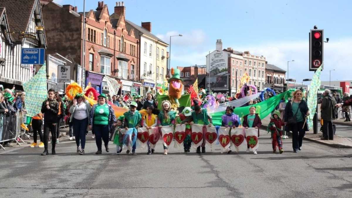 Birmingham's St Patrick's Day Parade Returns In Style For 50th Anniversary Celebration