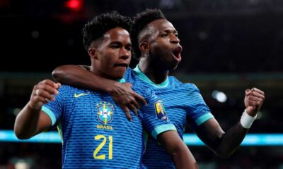 Brazilian Wonderkid Endrick Scores Historic Goal At Wembley, Continues To Shine Bright