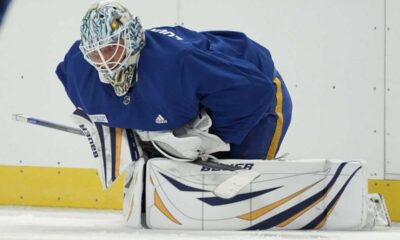 Buffalo Sabres' Luukkonen Impresses Gm Adams With Stellar Performance