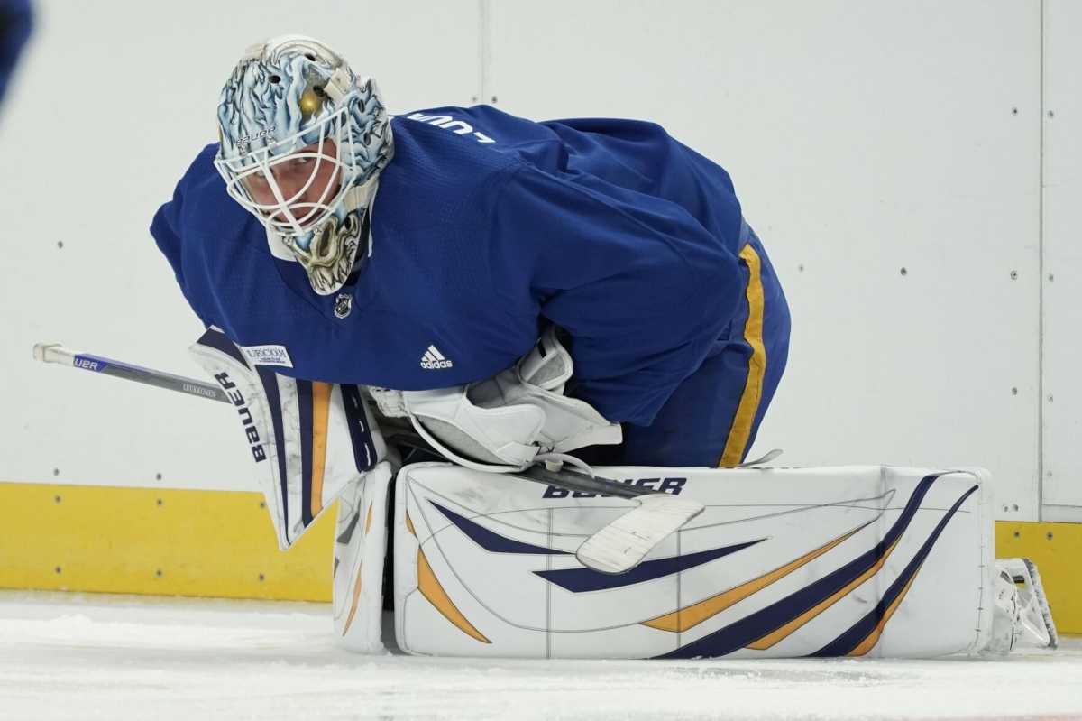 Buffalo Sabres' Luukkonen Impresses Gm Adams With Stellar Performance