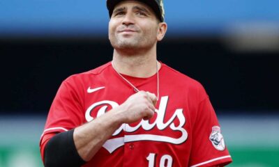 Canadian Baseball Star Joey Votto Returns Home To Toronto Blue Jays