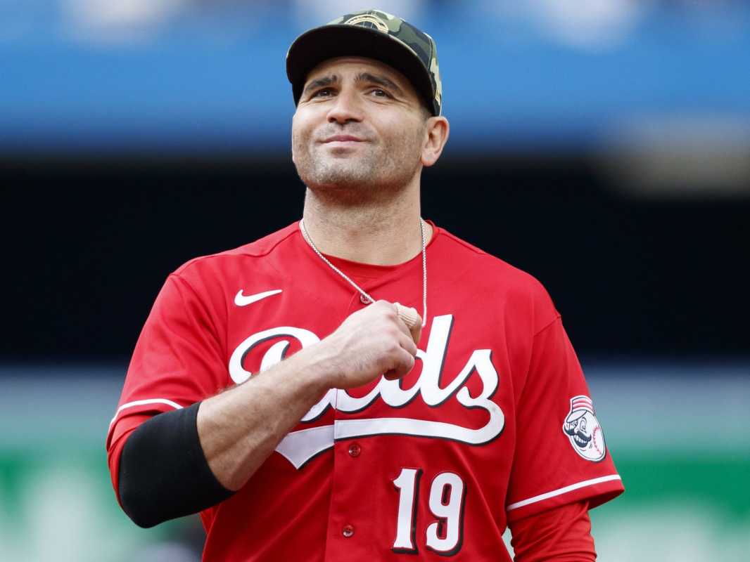 Canadian Baseball Star Joey Votto Returns Home To Toronto Blue Jays