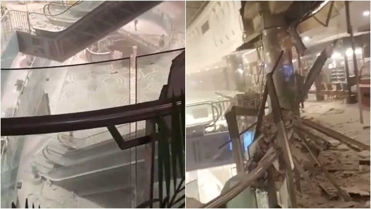 Ceiling Of Ambience Mall Collapses In Vasant Kunj, No Injuries Reported