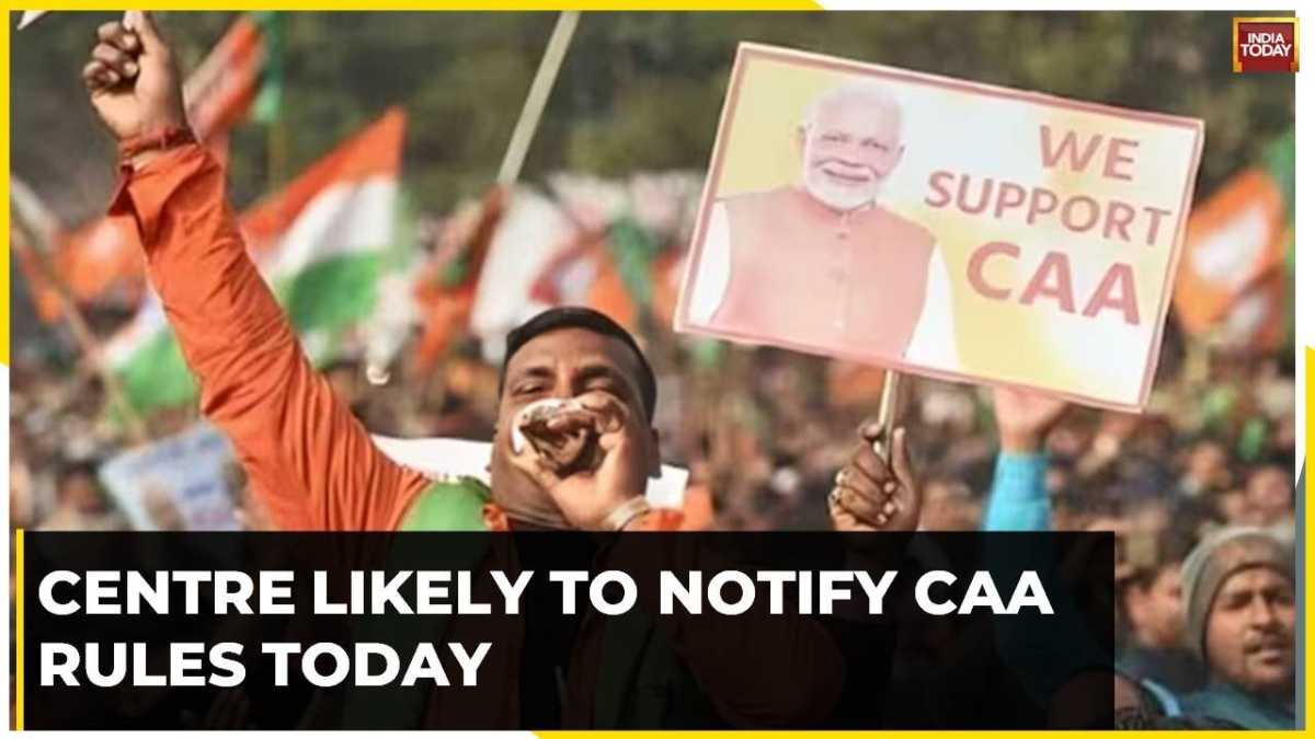 Centre Likely To Notify Citizenship Amendment Act Rules Today Ahead Of Lok Sabha Elections: Sources